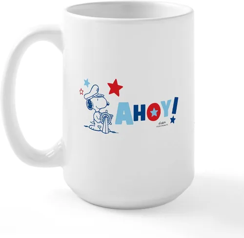 Vista 39 de CafePress SNOOPY Joe Cool - Taza de café de cerámica (15.0 fl oz)