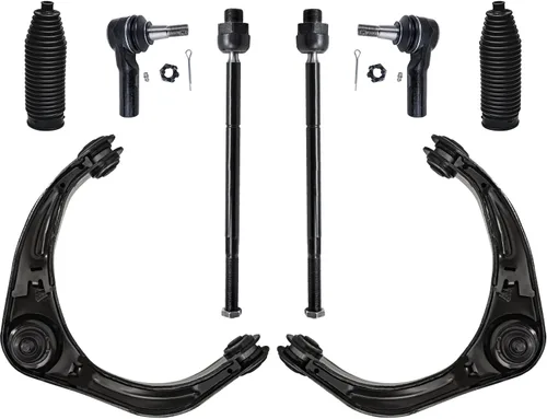 Vista 223 de Detroit Axle - Kit de suspensión frontal de 8 piezas para Chevy Silverado