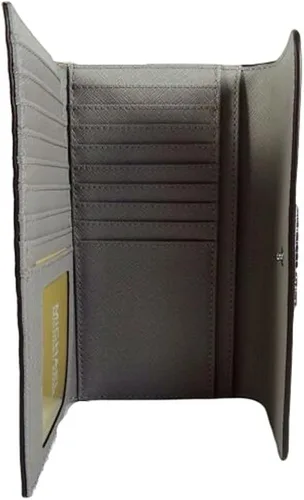 Vista 4 de Michael Kors - Cartera de viaje para mujer, tamaño grande, con tres pliegues.
