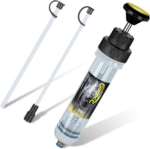 Vista 11 de GOOACC Bomba extractora de aceite 6.5L Bomba extractora de fluidos manual neumática para kit de herramientas de cambio de aceite con varilla