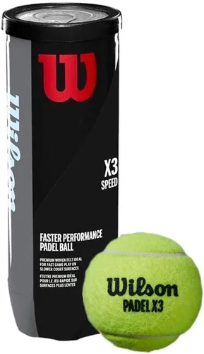 Vista 6 de Wilson X3 Padel Balls, 3-Pack