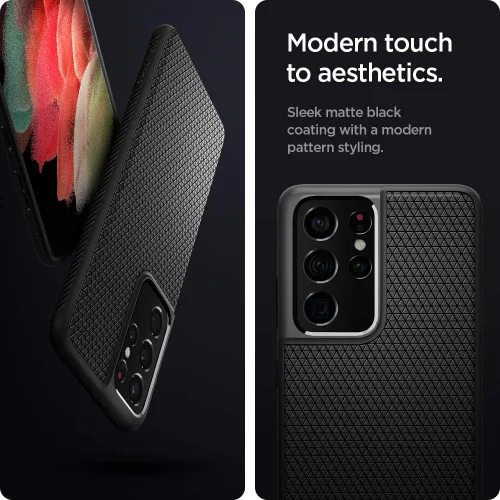 Vista 3 de Spigen Liquid Air Armor - Funda para Galaxy S21 Ultra (2021)