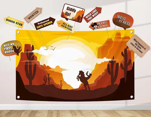 Vista 9 de Kit de decoración de fiesta nocturna de cine, incluye telón de fondo de fotografía y 10 accesorios de cabina de fotos para selfies de estudio