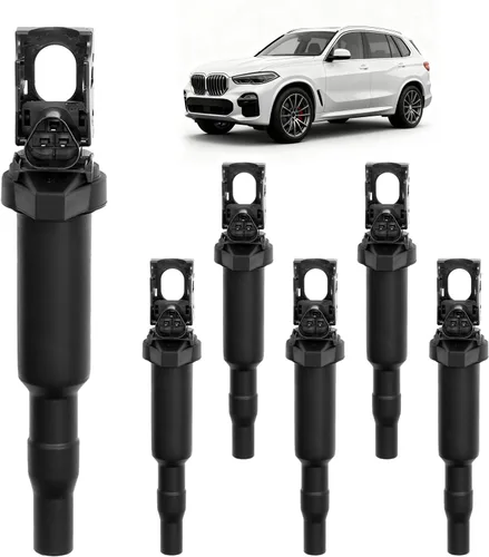 Vista 9 de HQPASFY Paquetes de Bobina de Encendido y Bujías (Set de 6) Compatibles con 2006-2013 BMW 328i/530i/X3/X5/128i/325xi/330i/330xi/525xi/528i/530xi