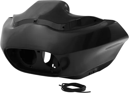 Vista 15 de XMT-MOTO Kit de carenado frontal superior exterior e interior para Harley Davidson Touring Road Glide FLTR 1993-2013 NEGRO BRILLANTE Brillo negro