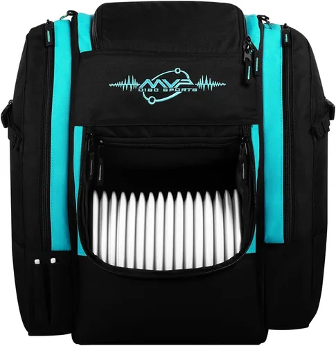 Vista 10 de Mochila Disc Golf Voyager Lite de MVP Disc Sports (Elige tu color favorito)