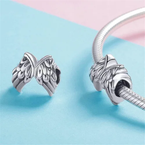 Vista 2 de BISAER Hamsa - Dije de mano de plata de ley, piedras preciosas azules de mal de ojo, se adapta a brazalete, pulsera, collar