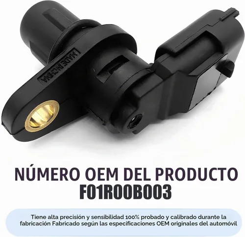 Vista 6 de Sensor de posición del árbol de levas del motor de automóvil, enchufe automático resistente a altas temperaturas enchufar y usar, ajuste perfecto
