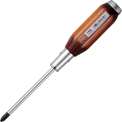 Vista 8 de Vessel Strong Through-Through Screwdriver Wooden Handle -5.5 x 75 100