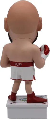 Vista 8 de Mimiconz Figurines Sports Stars Collection Tyson Fury. 7.9 in de altura. Personaje realista, regalo novedoso pintado a mano