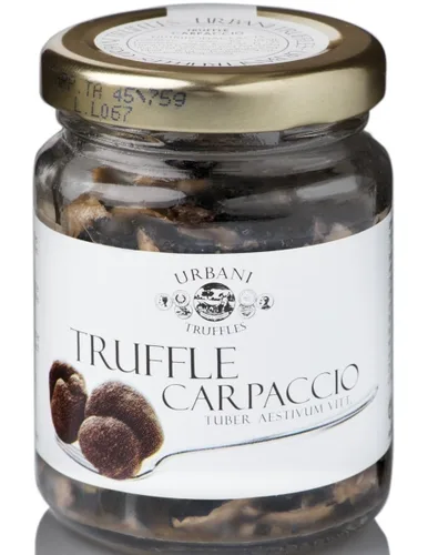 Vista 6 de Carpaccio de trufa negra - Rebanadas de trufa de verano afeitado, 2.6 onzas