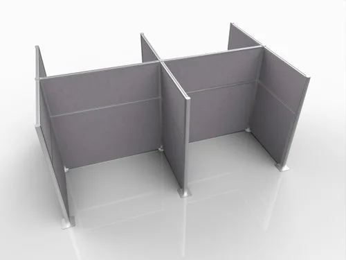 Vista 43 de Versare Kit de cubículo de panel de silencio Paredes de división de estación de trabajo Paredes de cubículo de amortiguación de sonido