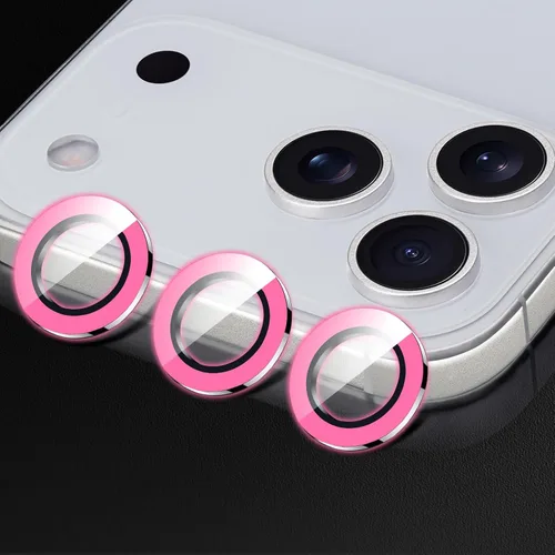 Vista 39 de Compatible con iPhone 11 Pro/11Pro Max/12 Pro Luminous Camera Lens Protector Ultra Thin Película de vidrio templado Protector de pantalla de cámara