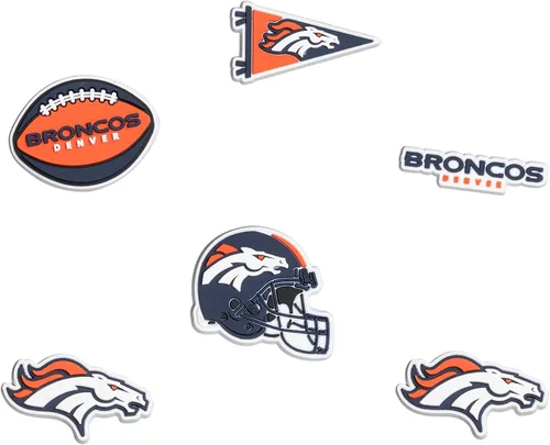 Vista 13 de FOCO unisex-adult NFL Team Logo 6-Pack Shoe Charms