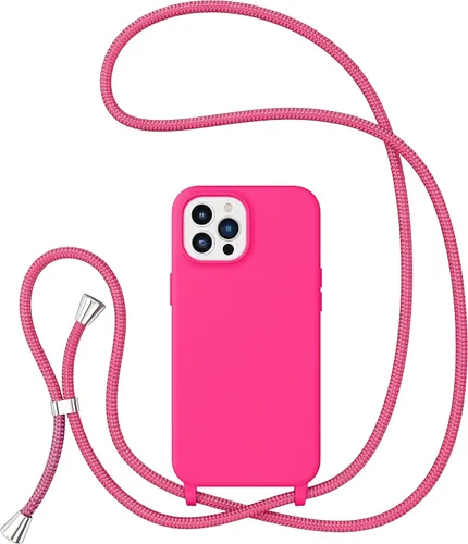 Vista 18 de ZTOFERA Funda para iPhone Air con correa, funda cruzada para teléfono con cordón ajustable para el cuello en los hombros, silicona suave a prueba