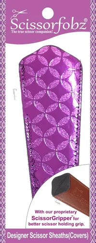 Vista 27 de Fundas protectoras para tijeras de diseño, para pequeñas tijeras de bordado, color verde mar, #SS-7