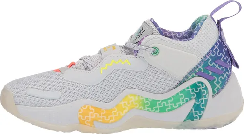 Vista 8 de adidas Unisex-Child Donovan Mitchell Issue 3 Basketball Shoes
