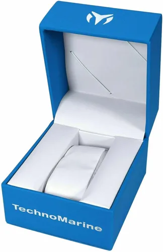 Vista 2 de Technomarine Reloj de cuarzo Reef Sun TM-520003 para hombre, Azul, Japonés