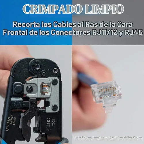 Vista 3 de Jonard Tools UC-4569 Herramienta modular de corte, tira y prensado todo en uno 6 en 1 para video, telecomunicaciones, comunicación de datos y más