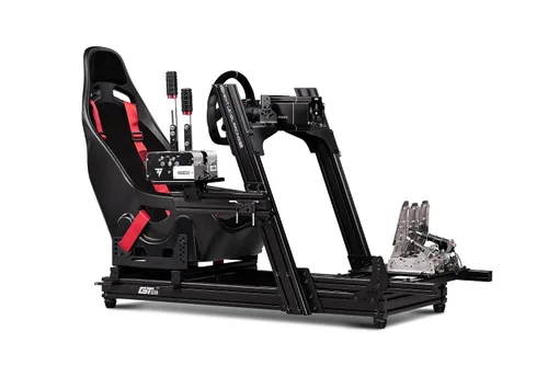 Vista 5 de Next Level Racing GTElite Racing Simulator Cockpit- Front & Side Mount Edition
