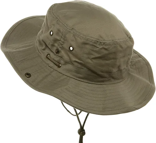 Vista 3 de MG - Gorro de sarga de algodón cepillado para hombre