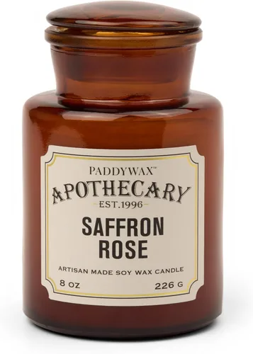 Vista 15 de Paddywax Artisan Apothecary - Vela perfumada con tapa en tarro de vidrio reutilizable, vela de soja de combustión limpia con aproximadamente 54