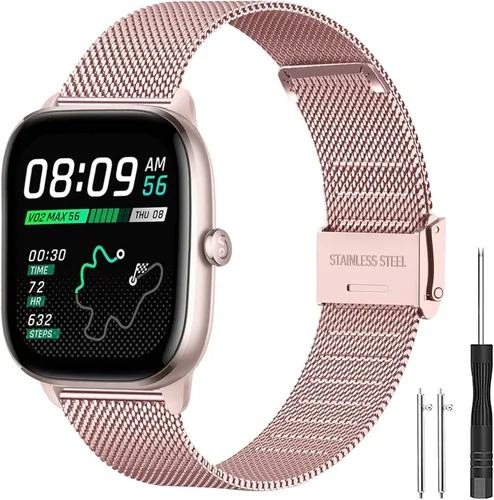 Vista 9 de Harikiri Correa compatible con Amazfit GTS 4 Mini/GTS 4/GTS 3/GTS 2e/GTS 2 Mini/GTS 2/GTS