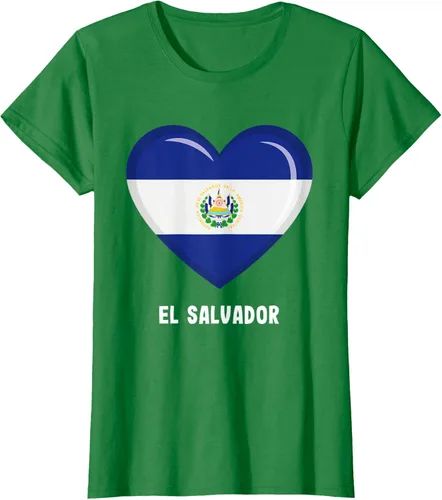 Vista 42 de Camiseta Bandera de El Salvador Camiseta salvadoreña