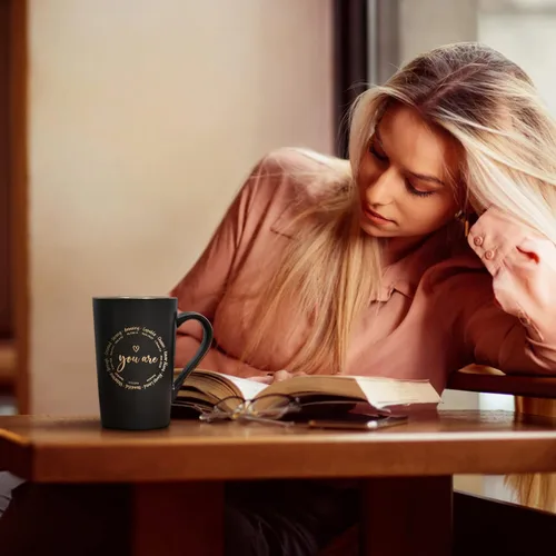 Vista 2 de Maustic Regalos cristianos para mujeres, taza de café inspiradora, regalos religiosos, regalo inspirador de cumpleaños espiritual para amigos