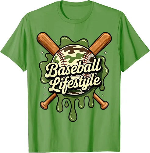 Vista 16 de Baseball Life Style 101 Apparel Youth Drip Baseball Boys Kid Camiseta