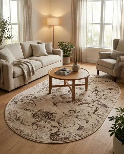 Vista 30 de Rugs.com Alfombra de la colección Finsbury, alfombra mediana de 2 x 3 pies, color beige, perfecta para salas de estar, comedores grandes, planos