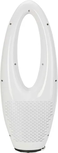 Vista 5 de EZ-CHILL Ventilador de torre oscilante sin aspas de 28 pulgadas con control remoto, 3 velocidades con oscilación de 70 grados y temporizador de 9