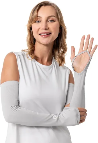 Vista 2 de Mangas de brazo de rendimiento para mujer - Protección solar UPF 50+ - Backspin