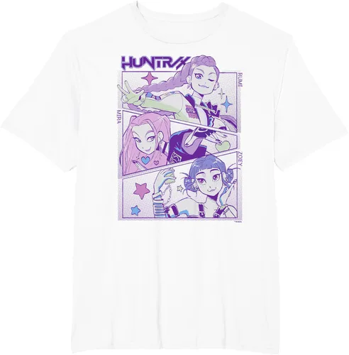 Vista 8 de KPop Demon Hunters HUNTR/X Camiseta oficialmente licenciada