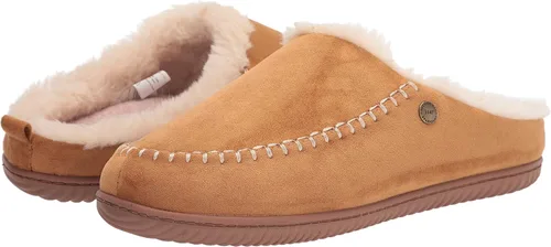 Vista 8 de Dearfoams Alpine Bern - Pantuflas tipo zueco para mujer