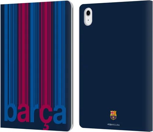 Vista 9 de Head Case Designs Funda de piel con licencia oficial del FC Barcelona Ball Pattern Campions compatible con Apple iPad Air 2020/2022 Patrón de bola.