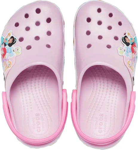 Vista 4 de Crocs Unisex-Child Kids Princess Clog Disney Light Up Shoes