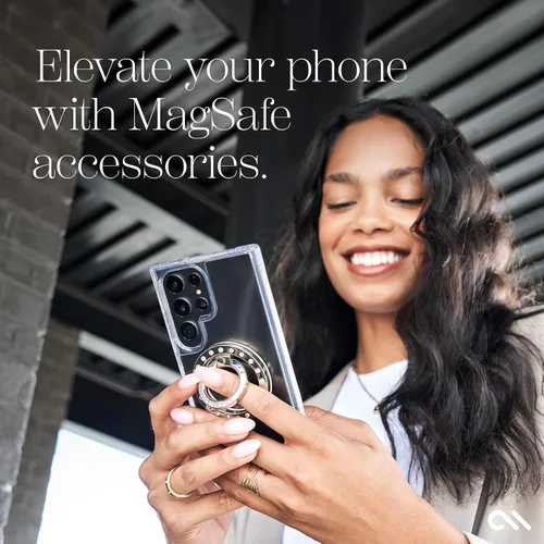Vista 5 de Case-Mate Anillo MagSafe / adhesivo – Kit de conversión magnética universal para iPhone 17 Pro Max/16 Pro Max/15 Pro/ 14/S26 Ultra/S25/Pixel 10