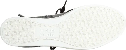 Vista 4 de Linea Paolo - Andres - Zapatillas deportivas con cordones para mujer con cuña oculta en piel o ante