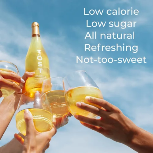 Vista 3 de TÖST - Bebida espumosa totalmente natural sin alcohol, 8.5 fl oz, paquete de 16