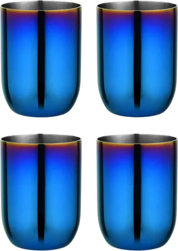 Vista 12 de Ahimsa - Taza de acero inoxidable para niños, diseñada por pediatras, tazas para niños pequeños con pulido premium para el entrenamiento con taza