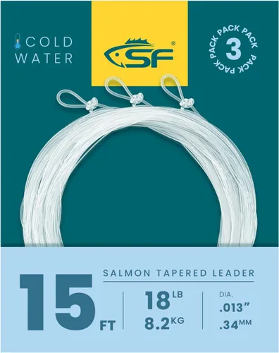 Vista 29 de SF Hand Tied Loop Fly Fishing Tapered Leader Freshwater Trout