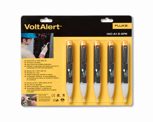 Vista 2 de Fluke 1AC II VoltAlert - Detector de voltaje sin contacto (paquete de 5)