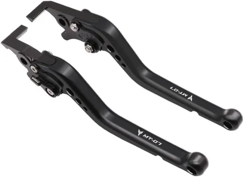 Vista 2 de F Suitable for Yamaha MT-07 CNC Aluminum Alloy Handle Lever Accessories Modified Long Brake Clutch Horns Y (Color : Blue)