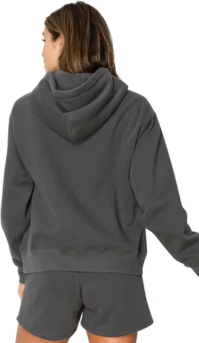 Vista 55 de Cali1850 Cloud Nine - Sudadera con capucha de forro polar para mujer, ajuste relajado, capucha de doble capa, puños y dobladillo acanalados