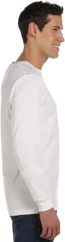 Vista 4 de Canvas Men's - Camiseta de manga larga 100% algodón de 4.2 onzas, modelo Filmore 3501para hombre
