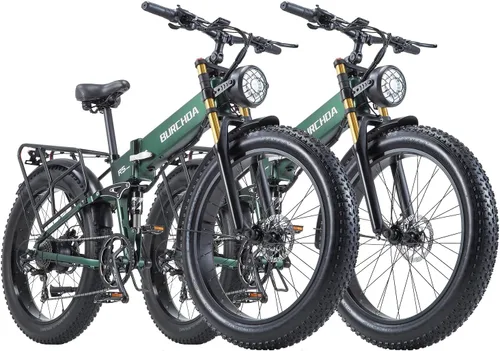 Vista 16 de Electric Bike for Adults 1500W Peak 30 MPH E-Bike 70-140 Mile, 48V 20/40 Ah Removable Battery, 26" Fat Tire Electric Dirt Bike, Full Suspension