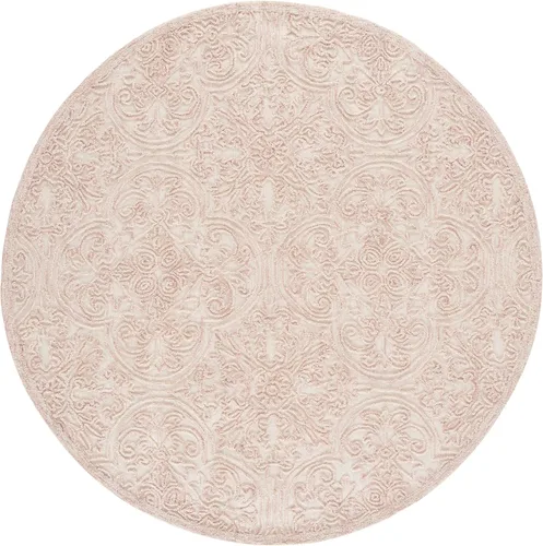 Vista 23 de SAFAVIEH Trace Collection - Alfombra decorativa de 2 x 3 pies, color marfil, lana hecha a mano, ideal para zonas de alto tráfico en entrada, sala