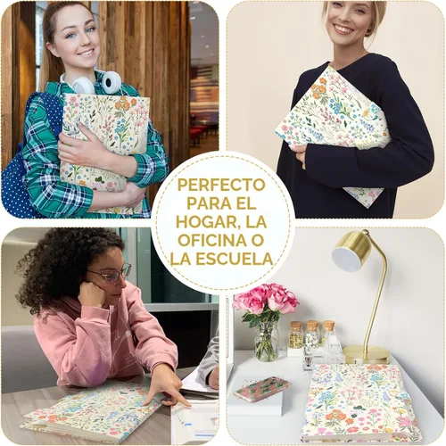 Vista 6 de SKYDUE Carpeta de archivos expandible con 5 bolsillos, organizador de archivos de acordeón, organizador portátil de documentos de papel de recibo