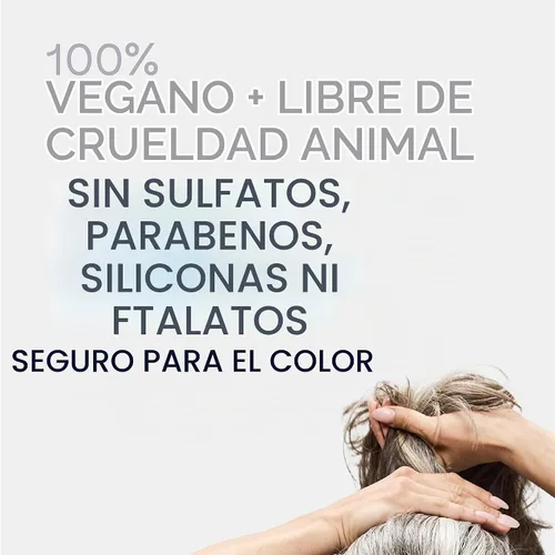 Vista 7 de jhirmack Silver Brightening Purple Champú, 12 onzas líquidas (paquete de 4)